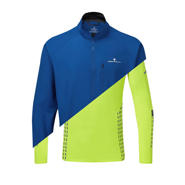 Ukážka vrstvenia oblečenia na beh pri jesennom veternom počasí