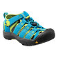 Sandále KEEN NEWPORT H2 CHILDREN Kids, hawaiian blue/green glow