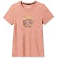 Tričko SMARTWOOL W PEAK FREEDOM GRAPHIC SS TEE SLIM FIT Lady
