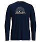 Tričko SMARTWOOL NEVER SUMMER MOUNTAINS GRAPHIC LS TEE SF Man