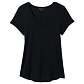 Tričko PRANA FOUNDATION 365 V-NECK TOP PLUS Lady