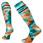SMARTWOOL W SKI FULL CUSHION TIE DYE PRINT OTC Lady