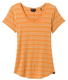 Tričko PRANA FOUNDATION 365 V-NECK TOP PLUS Lady
