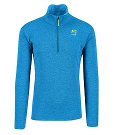Mikina Karpos PIZZOCCO HALF ZIP Man, diva blue