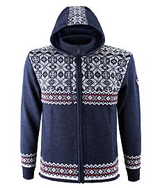 Sveter KAMA MERINO SVETR 3096 Uni, tmavo modrá