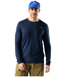 Pánske tričko SMARTWOOL M BEARLY PLAID ACTIVE LONG SLEEVE GR