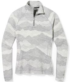 Spodné prádlo SMARTWOOL W CLASSIC THERMAL MERINO BL PTTRN 1/4 ZB Lady