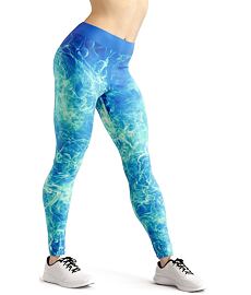 Legíny UTOPY WEAR LEGÍNY BLUE FLAMES Lady