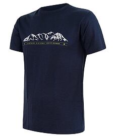 Tričko - krátky rukáv SENSOR MERINO ACTIVE PT MOUNTAINS KR.RUKÁV M Man