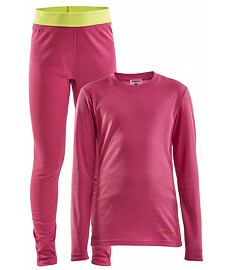Spodné prádlo CRAFT CORE WARM BASELAYER SET JR Uni