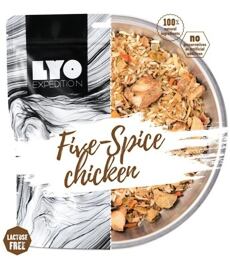 Výživa LYO KURA PÄT CHUTÍ S RYŽOU 370G