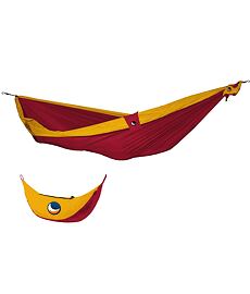 Hamak TICKET TO THE MOON ORIGINAL HAMMOCK BURGUNDY / DARK YELLOW