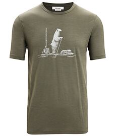 Tričko ICEBREAKER M TECH LITE II SS TEE POLAR PADDLE Man
