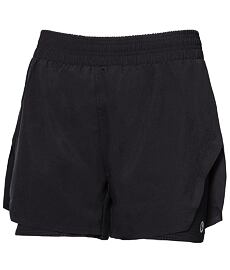 Šortky Progress CARRERA SHORTS DÁMSKE ŠPORT. ŠORTKY 2V1 Lady, čierna