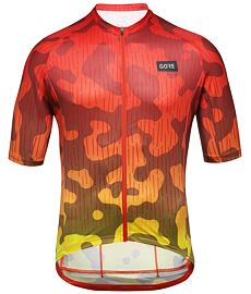 Dres GORE RAIN CAMO JERSEY MENS Man, fireball
