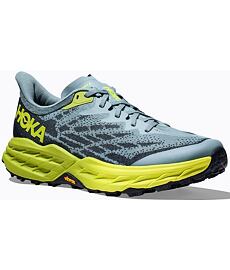 Topánky HOKA M SPEEDGOAT 5 WIDE Man, STONE BLUE/DARK CITRON