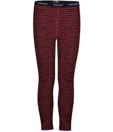Legíny ICEBREAKER K 200 OASIS LEGGINGS NAPASOQ LINES Kids