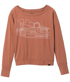 Tričko PRANA ORG GRAPHIC LS Lady
