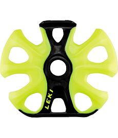 Tanierik LEKI BIG MOUNTAIN BINDING BASK 2K 95MM BLK/YE