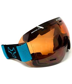 Okuliare zjazdové SKI TRAB GLASS AERO ORANGE