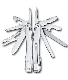 Nôž VICTORINOX SWISS TOOL SPIRIT MX CLIP Uni, strieborná