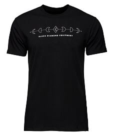 Tričko BLACK DIAMOND M BD ICON FULL MOON SS TEE Man