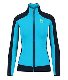 Mikina Karpos ODLE W FLEECE Lady, blue atol/vulcan