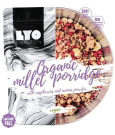 Výživa LYO KAŠA Z PROSA -JAHODY