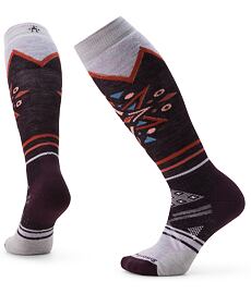 Ponožky SMARTWOOL W SKI FC MOUNTAIN SF PATTERN OTC - REC Lady