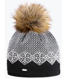 Čiapka KAMA PLETENÁ MERINO ČIAPKY A152 Lady, černa