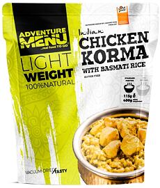 Výživa ADVENTURE MENU LW KURA KORMA S RYŽOU BASMATI 1P