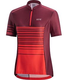 C3 WMN Striped Zip Jersey 020