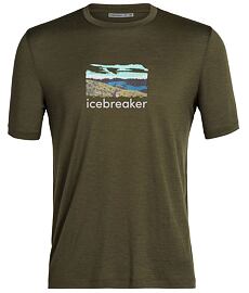 Tričko ICEBREAKER M TECH LITE II SS TEE TRAILHEAD Man