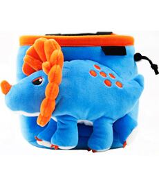 Vrecko na magnézium Y&Y VERTICAL CHALK BAG - TRICERATOPS