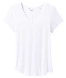 Tričko PRANA FOUNDATION 365 V-NECK TOP PLUS Lady