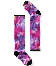 Ponožky SMARTWOOL JUNIOR SKI ZC TIE DYE PRINT OTC Kids