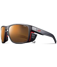 Okuliare JULBO SHIELD M RA HM 2-4 Uni, noir translu/orange fluo
