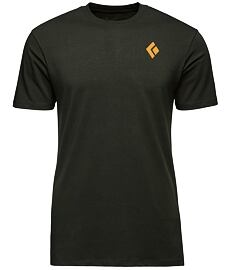 Tričko BLACK DIAMOND M BD MOUNTAIN BADGE TEE Man