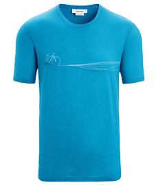 Tričko ICEBREAKER M TECH LITE II SS TEE CADENCE PATHS Man