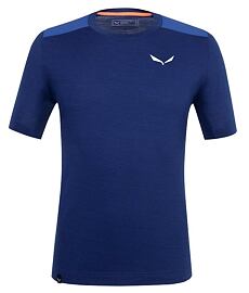 Tričko SALEWA AGNER AM M T-SHIRT Man, elektrický