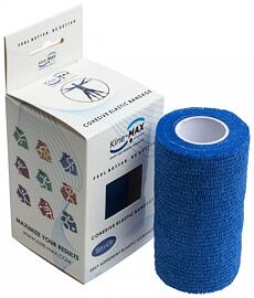 Páska tapovacia KINE-MAX COHESIVE ELASTIC BAND. 10CM X 4,5M MODR