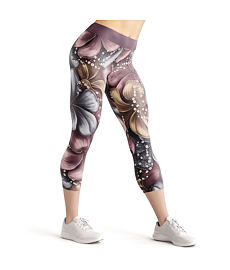 3/4 legíny UTOPY WEAR 3/4 legíny PASTEL FLOWERS Lady