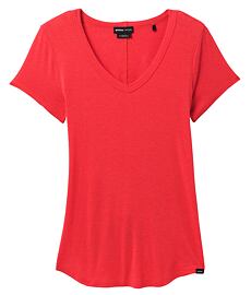 Tričko PRANA FOUNDATION 365 V-NECK TOP Lady