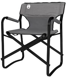 Stolička campingová COLEMAN DECK CHAIR STEEL GREY