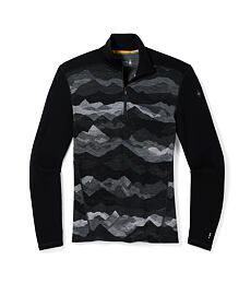 Spodná bielizeň SMARTWOOL M CLASSIC THERMAL MERINO BL PTTRN 1/4 ZB Man