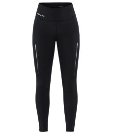 Nohavice CRAFT NOHAVICE CRAFT ADV ESSENCE RUN Lady, čierna