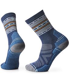 Ponožky SMARTWOOL HIKE LIGHT CUSHION SPIKED STRIPE CREW Uni