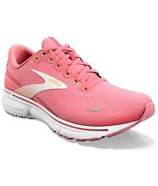 Topánky BROOKS GHOST 15 W Lady, slate rose / fiery coral / white