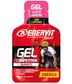 Výživa ENERVIT GEL S KOFEINEM 25 ML MALINA