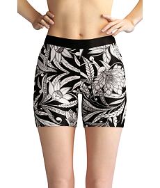 Krátke legíny UTOPY WEAR KRAŤASY WHITE PASSION Lady